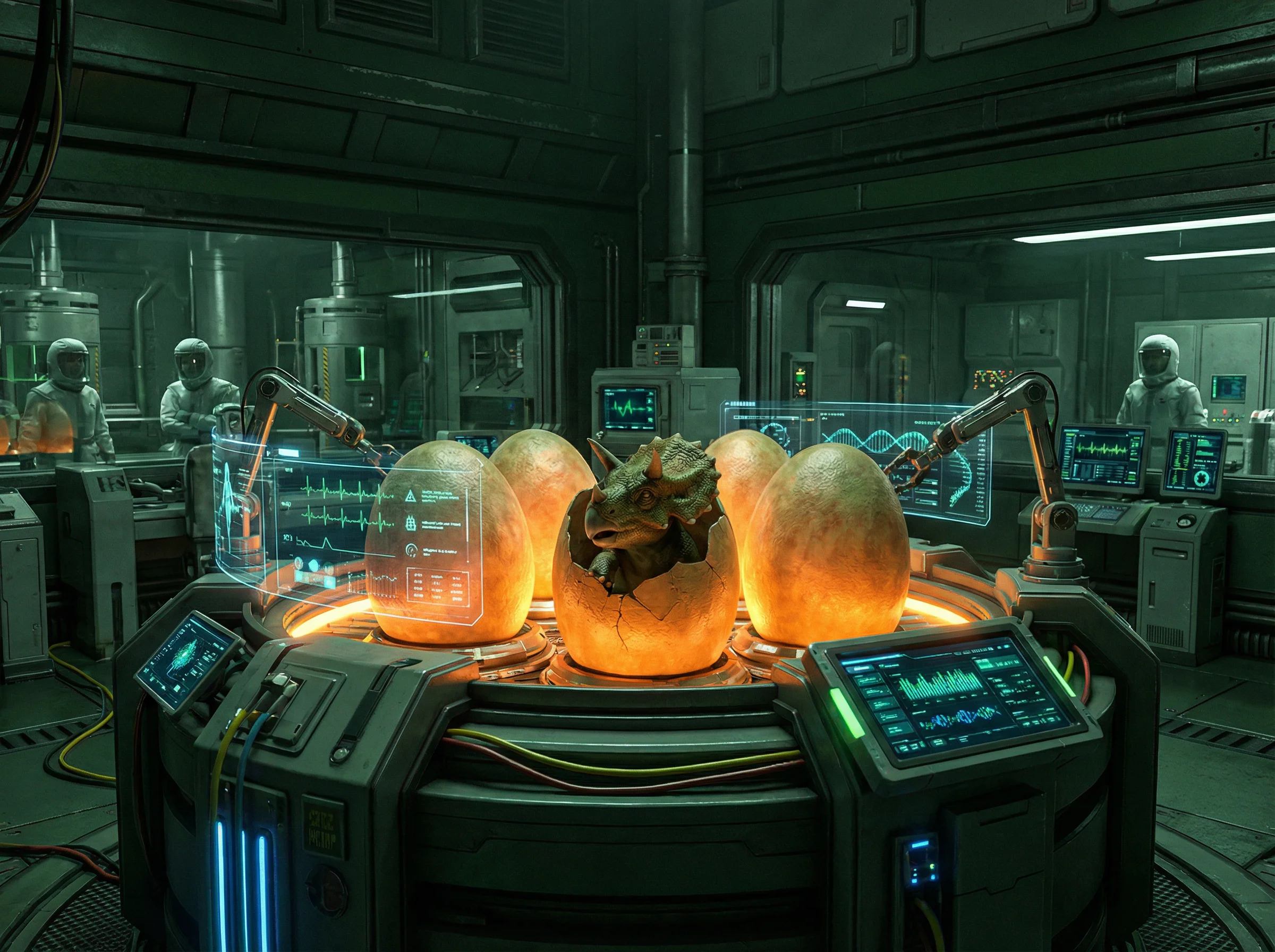 恐龙蛋在高科技孵化器中 - 中欧体育孵化技术展示